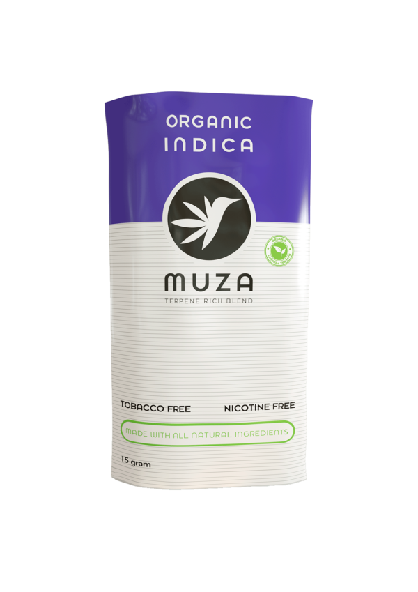 MUZA Organic Herbal Blend – RYO Indica (Pouch)