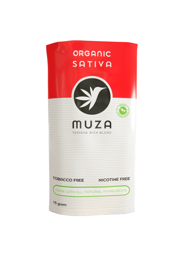 MUZA Organic Herbal Blend – RYO Sativa (Pouch)