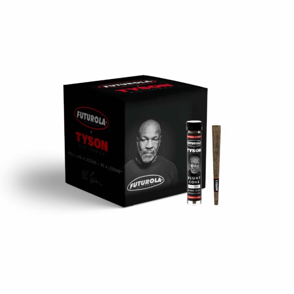 Futurola x Tyson 2.0 Tobacco-Free Blunt Cones (180 Master Case)