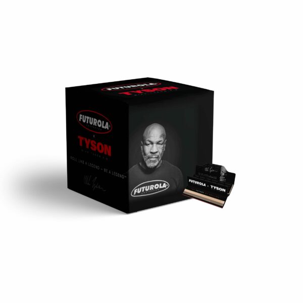 Futurola x Tyson 2.0 King Size Rolling Papers + Tips (960 Master Case)