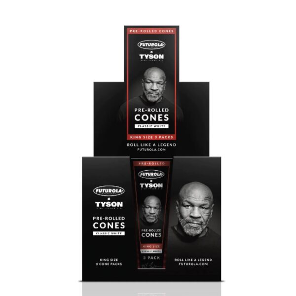 Futurola x Tyson 2.0 Pre-Rolled Cones 3-Pack (Box 30)