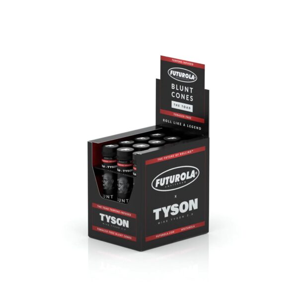 Futurola x Tyson 2.0 Tobacco-Free Blunt Cones (12 Box) (BTS) - Image 3