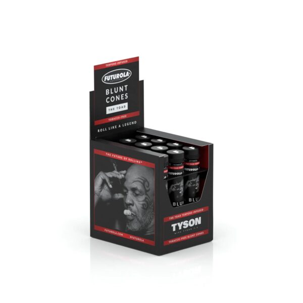 Futurola x Tyson 2.0 Tobacco-Free Blunt Cones (12 Box) (BTS) - Image 2