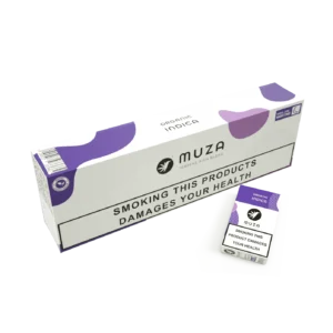 MUZA Indica Cigarettes – Organic Herbal Blend - Carton